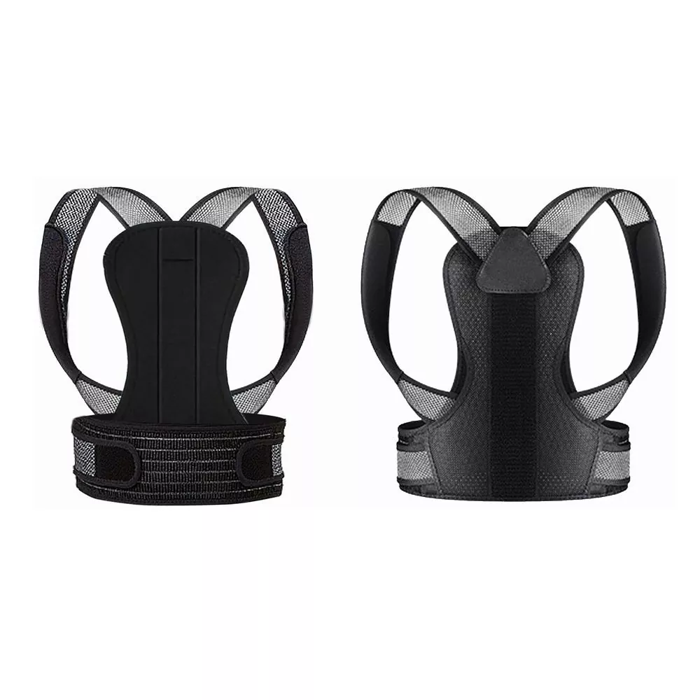 Ferstelbere riemen Clavicle Support Foar Posture Corrector