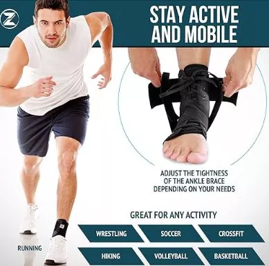 Sprained enkelbrace Support